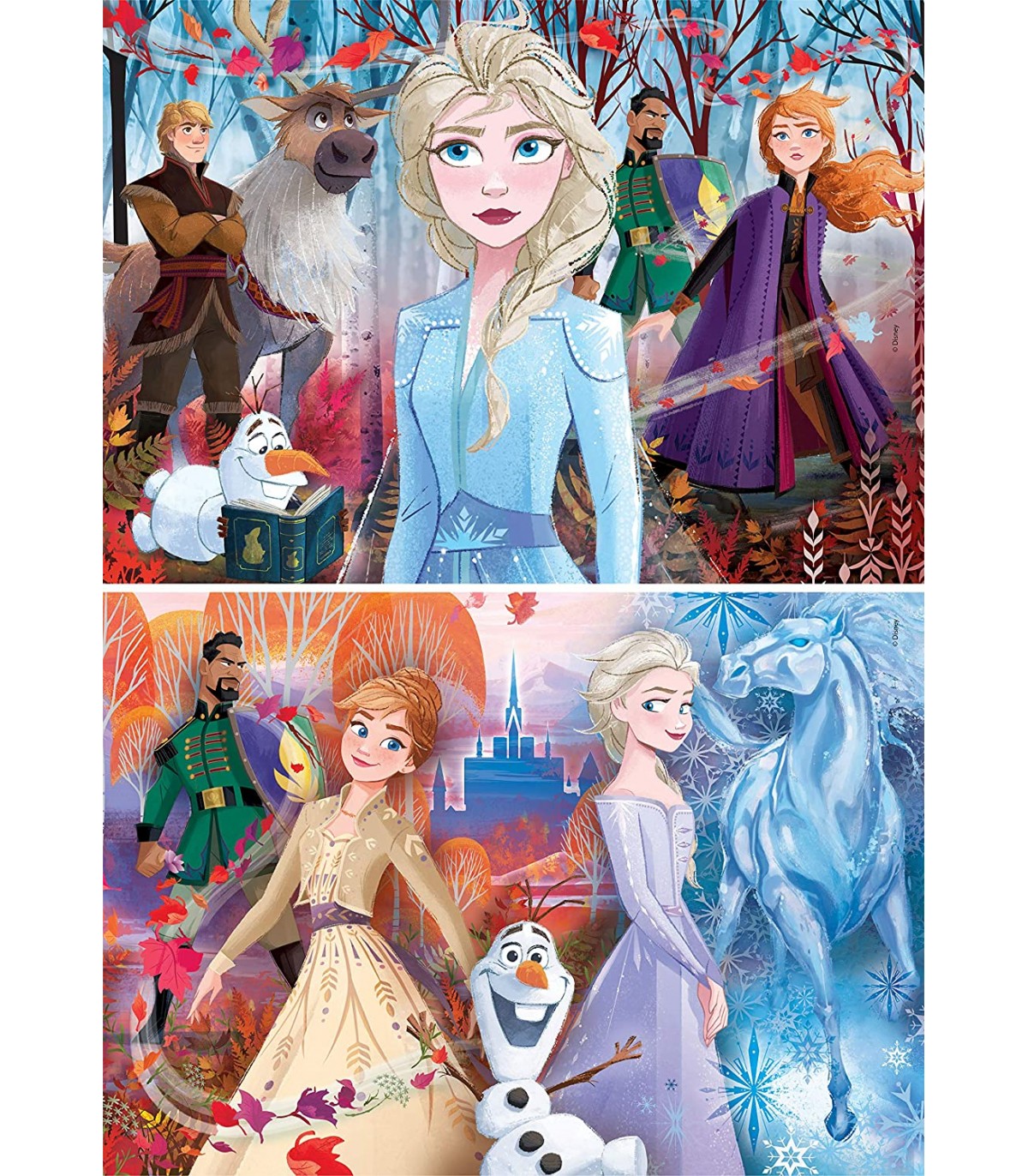 2 Puzzle da 20 Pezzi - Frozen 2