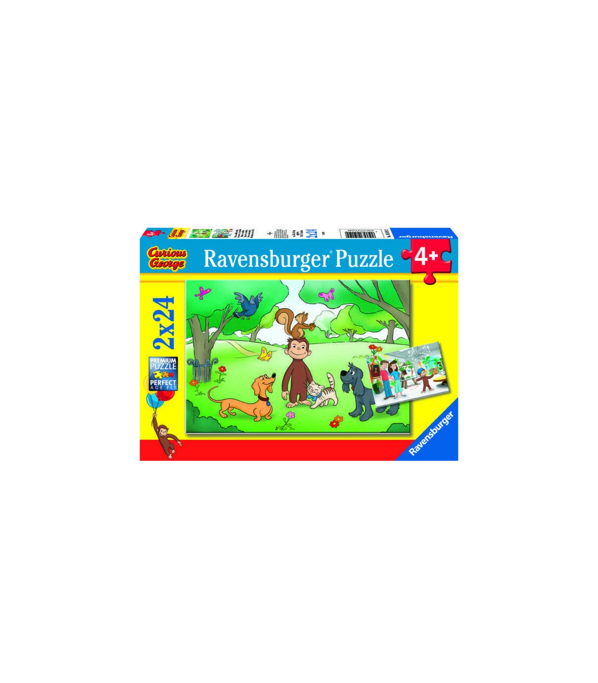 2 Puzzle da 24 Pezzi - George