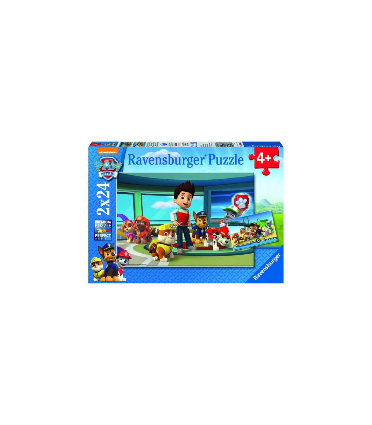 2 Puzzle da 24 Pezzi - Paw Patrol B