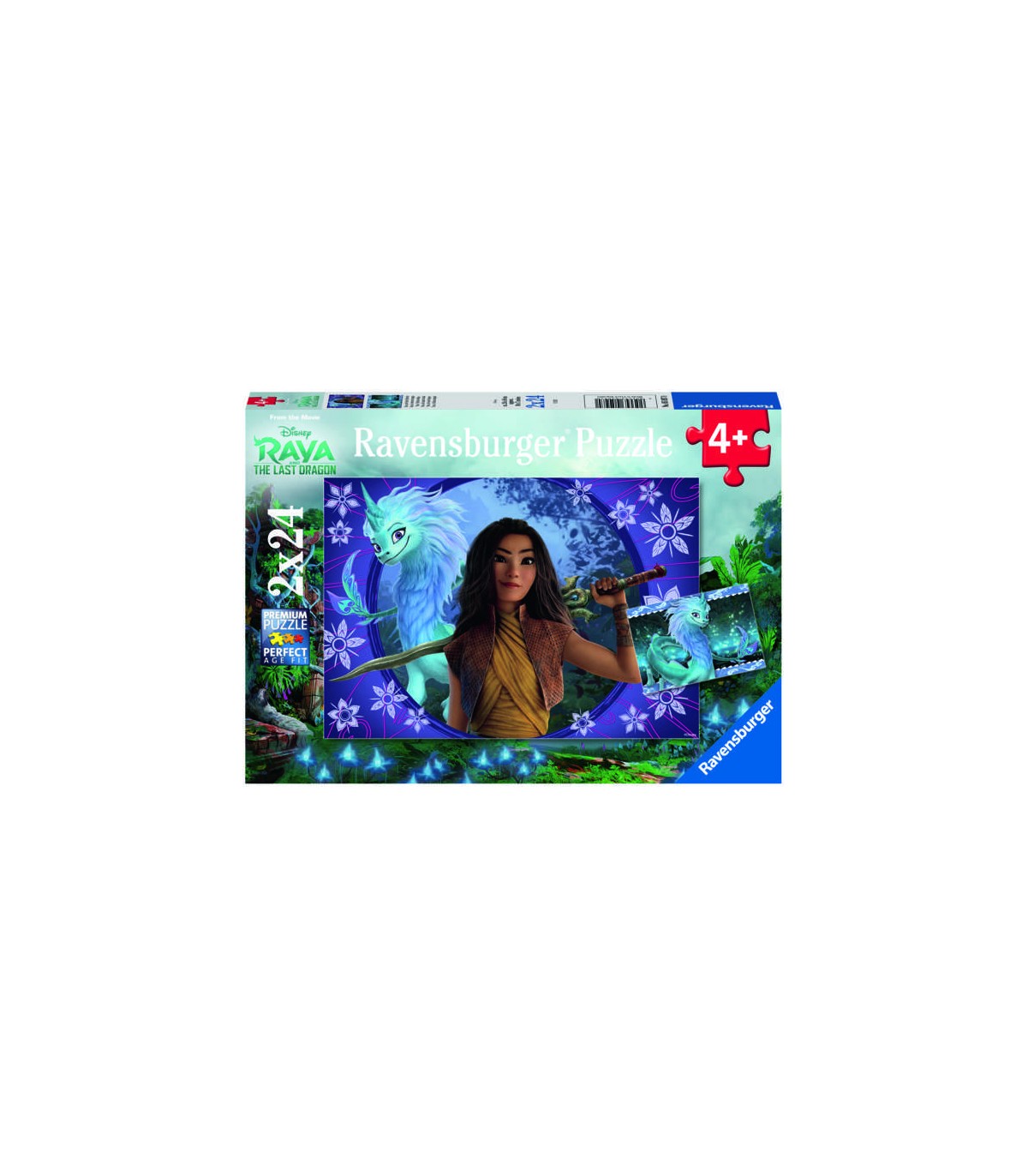 2 Puzzle da 24 Pezzi Raya e l Ultimo Drago