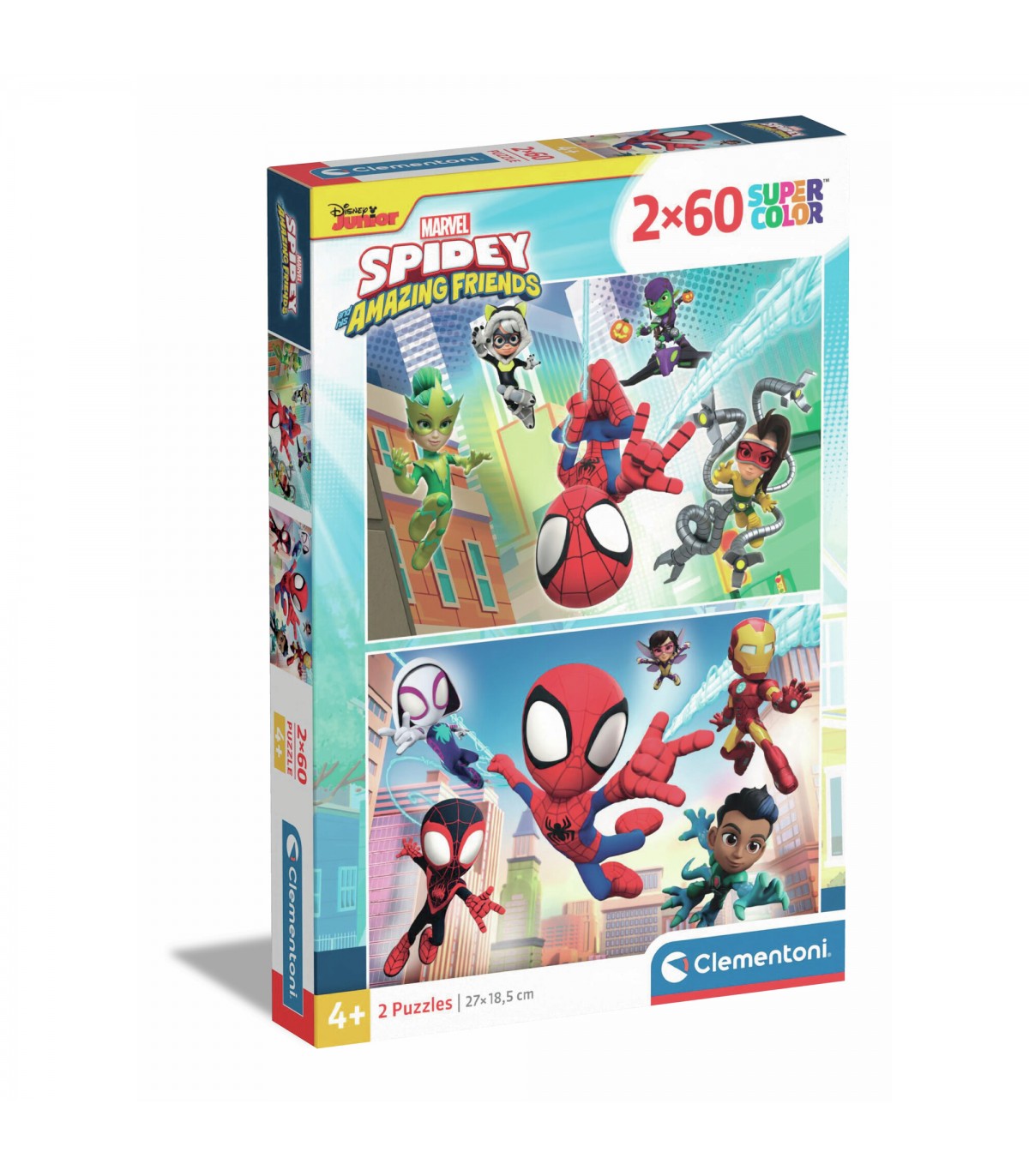 2 Puzzle da 60 Pezzi - Spidey