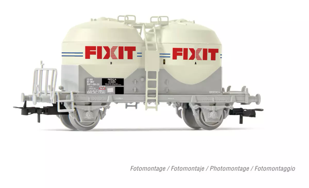 Carro silo Ucs "Fixit" JOUEF HJ6239 - SNCF | HO 1/87 - Ep V