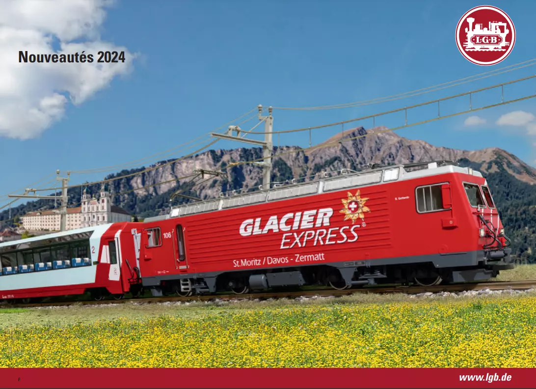 Nuovi opuscoli 2024 - LGB LG-DEP-2024 - 32 pagine - Francese