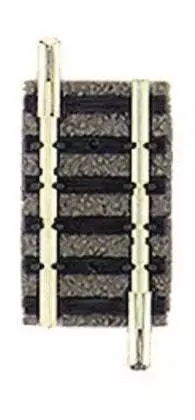 Binario diritto con massicciata da 27,75 mm Fleischmann 9104 - N : 1/160 - Codice 80