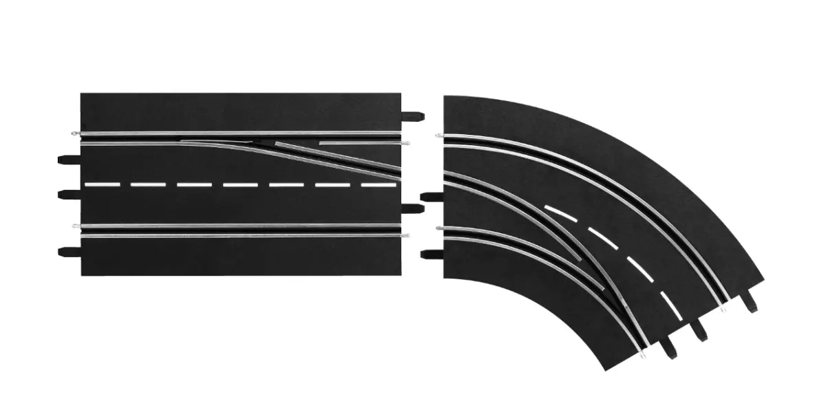Cambio di corsia a destra dall'esterno all'interno - Carrera CA30365 - 1/24