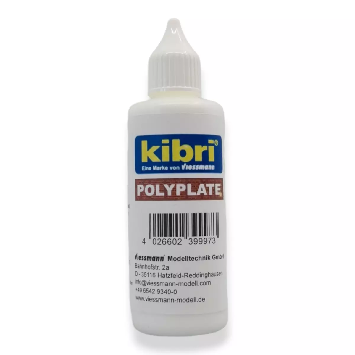 Colla per poliplat - Kibri 39997- Tutte le scale - 80ml