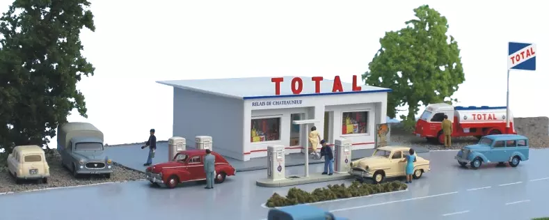 Stazione di servizio totale - Pompe di benzina - SAI 162 - HO 1/87 - EP III