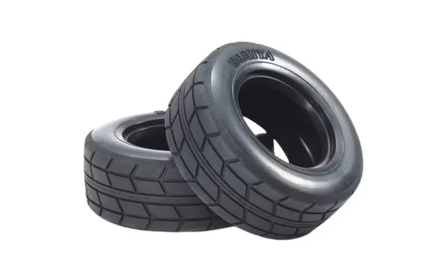 Lotto di 2 Pneus Racing Truck Radial 26mm - Tamiya 51589