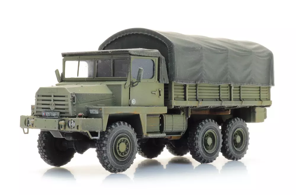 Veicolo francese - Berliet GBC 8KT - ARTITEC 6870547 - Verde - HO : 1/87