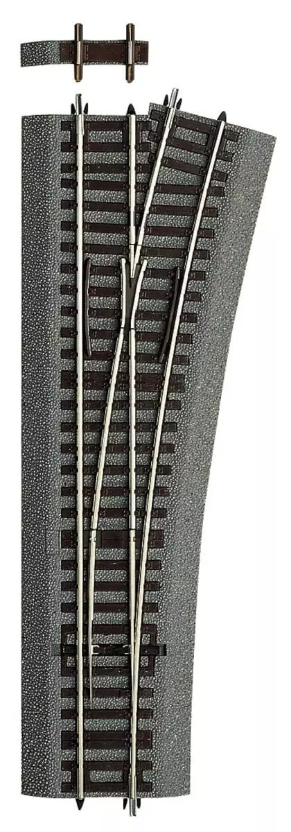 Deviatoio destro Wr15 - R 873,5 mm- 15° Roco 42535 HO 1/87 - Codice 83 [ROCO LINE] [ROCO LINE] [ROCO LINE