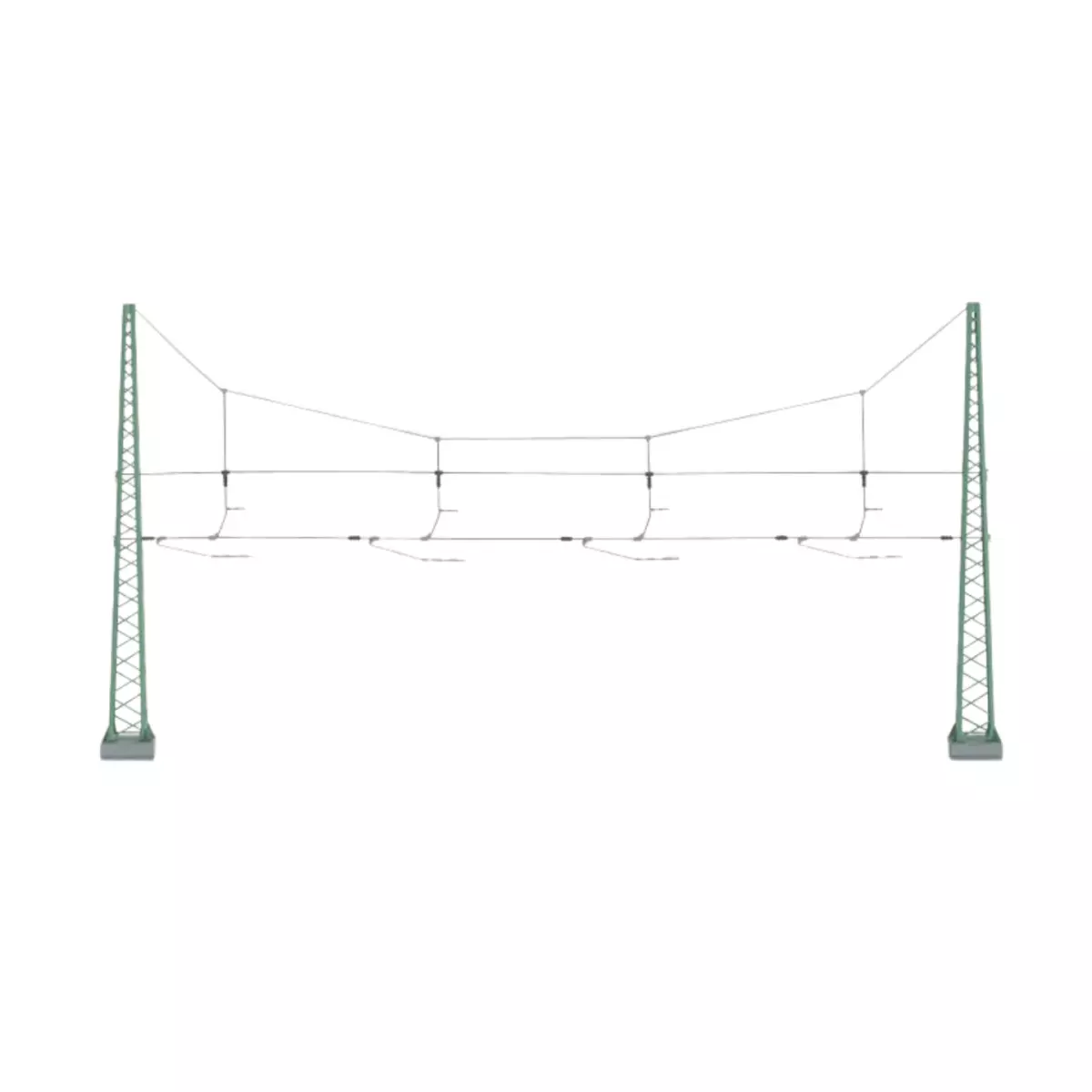 Gruppo di sospensione della catenaria per 4 binari