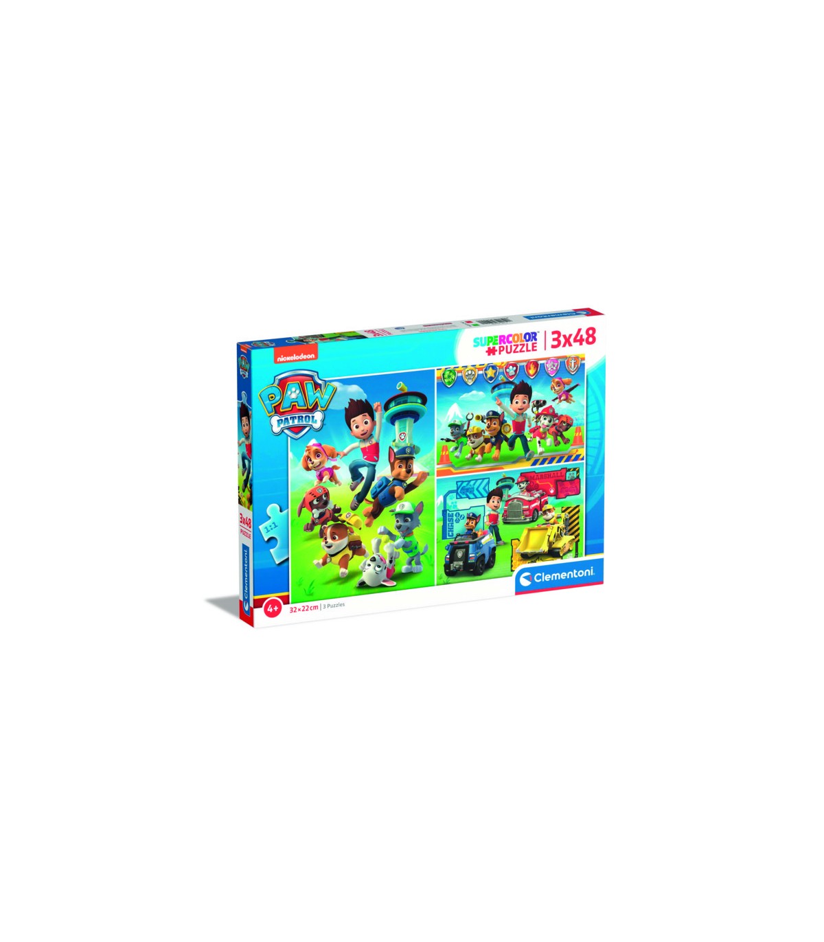 3 Puzzle da 48 Pezzi Paw Patrol