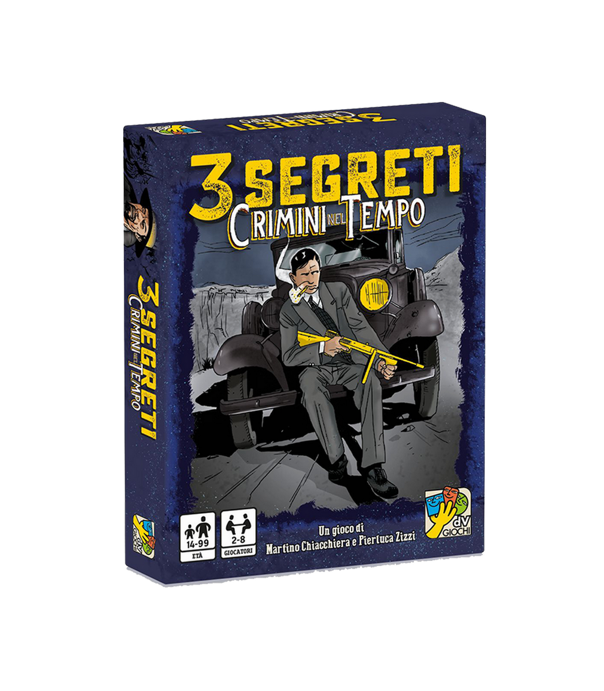 3 Segreti - Crimini nel Tempo: Gioco di Investigazione Cooperativo per 2-8 Giocatori, Avventura di Deduzione, 15 Minuti di Diver
