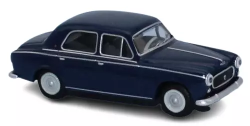 Peugeot 403.7 limousine 1960 blu ammiraglio SAI 6232 - HO 1/87