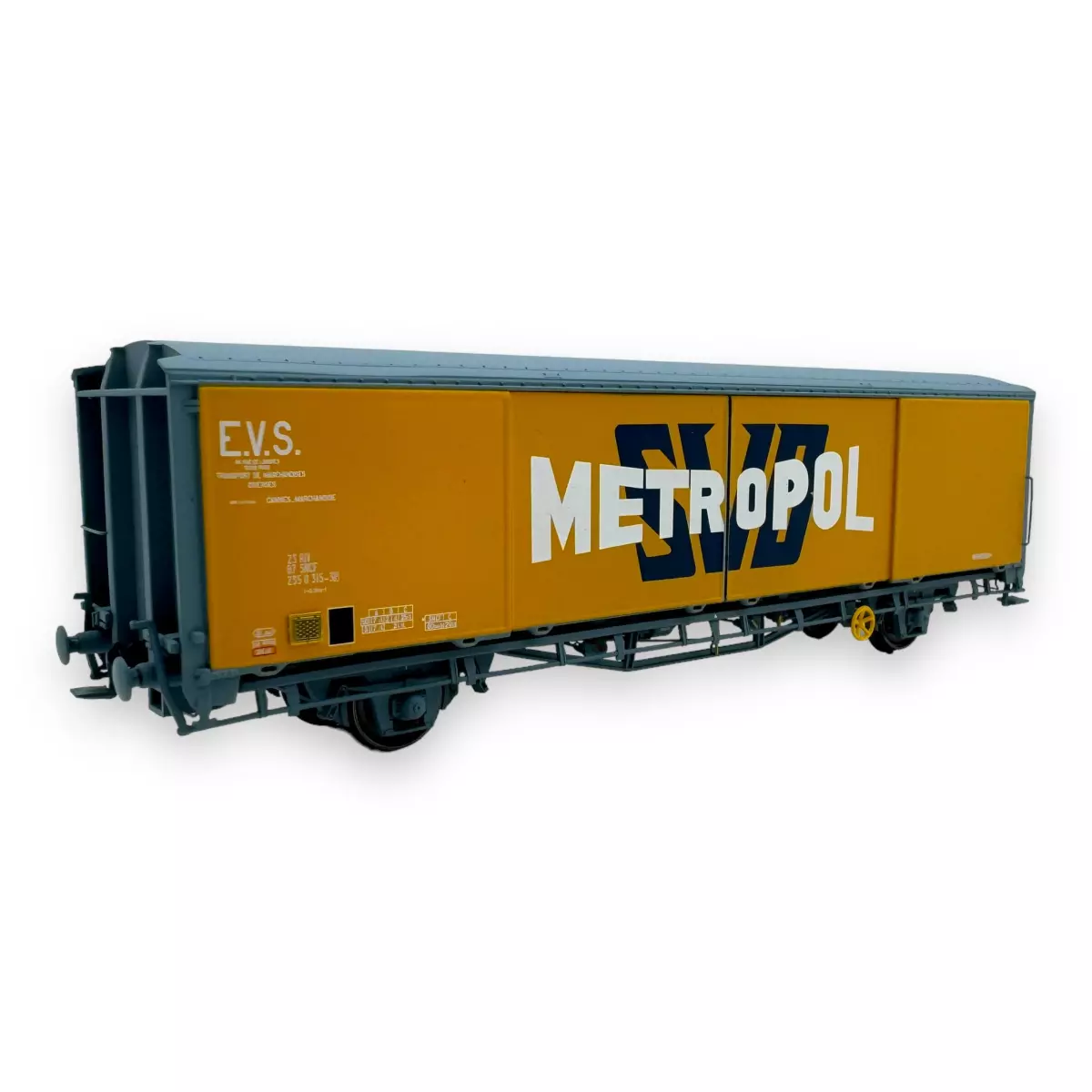 Carrozza EVS Hbis "Metropol" con sponde piatte - LS Models 30679 - HO 1/87 - SNCF - Ep IV - 2R