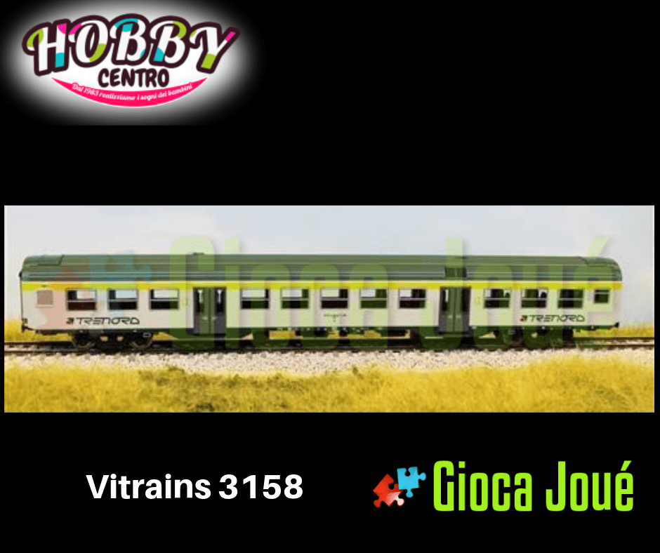 Vitrains 3158 - Carrozza MDVC di 1a classe “TRENORD”