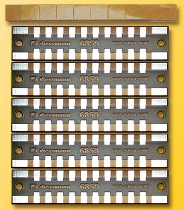 Distributori a saldare a 2 poli, 5 pezzi.