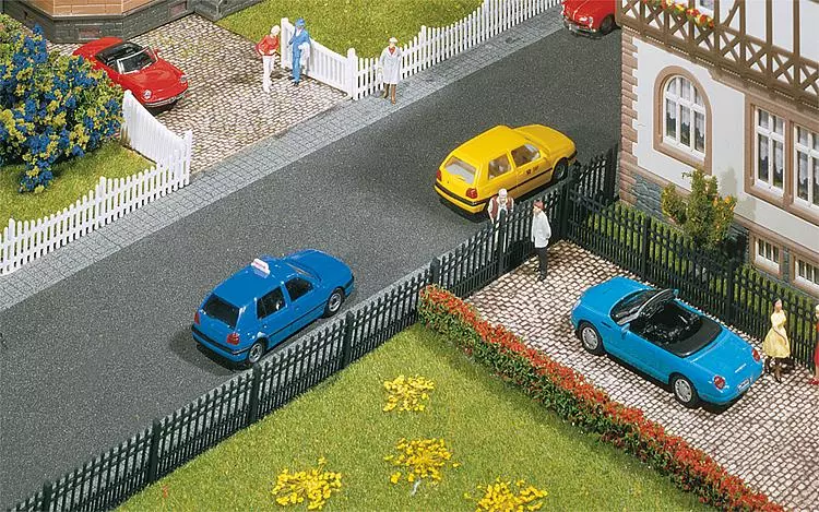 Recinzione da giardino in ferro, 684 mm