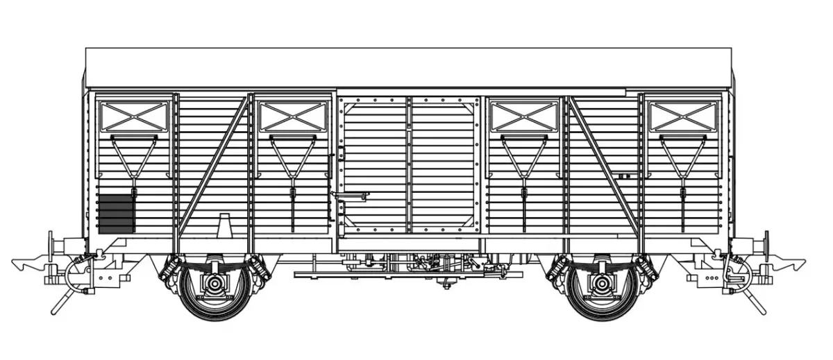 Carrozza coupé UIC - Lenz 42245-06 - SNCF - 0 1/43 - 2R - EP III