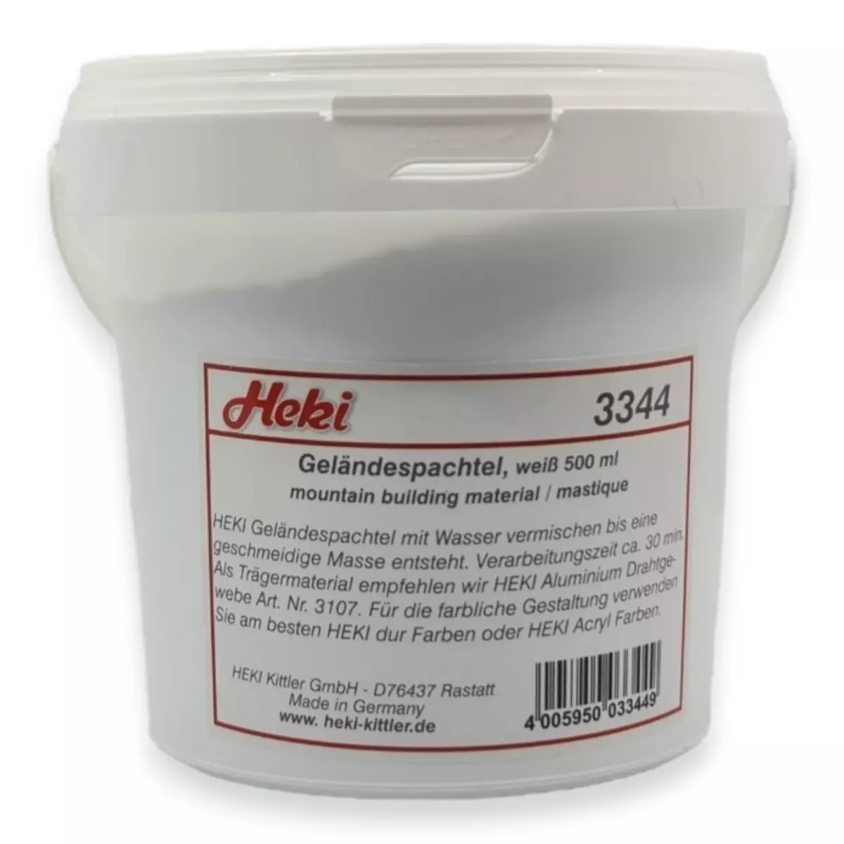 Gesso - Bianco - HEKI 3344 - Scala universale - 500 mL