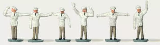 Confezione da 6 figure della polizia Merten 0272252 - per il traffico - N : 1/160