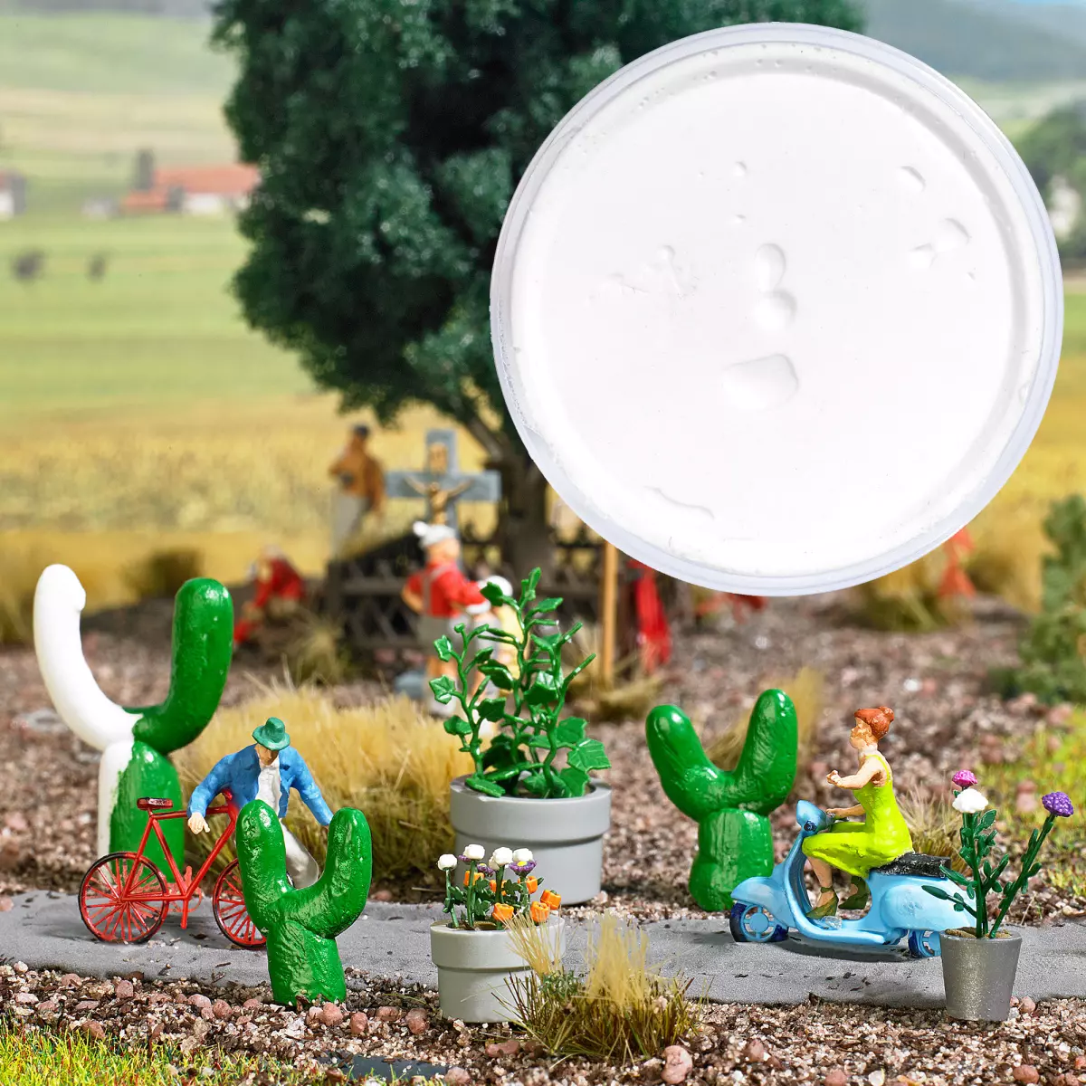 Argilla da modellare bianca