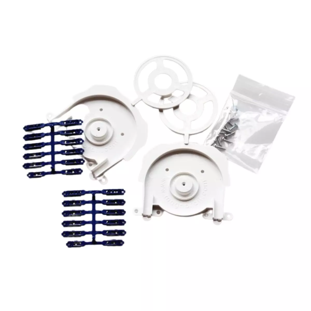 Magnorail UK-1 fibbia a doppio giro - HO / N / TT / Z - diametro 60 mm