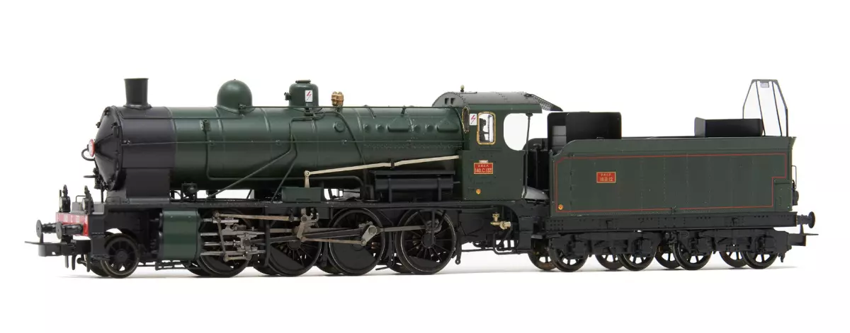 Locomotiva a vapore 140 C 133 - JOUEF HJ2415S DCC SON - HO 1/87 - SNCF - EP III