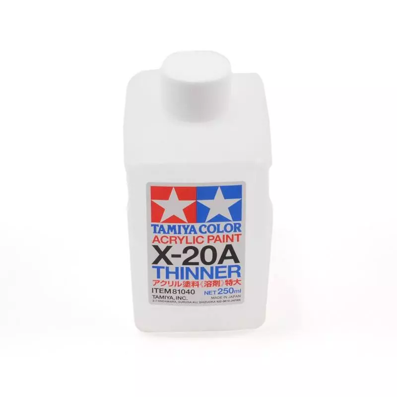Diluant Acrylique X20A TAMIYA 81040 - 250 mL