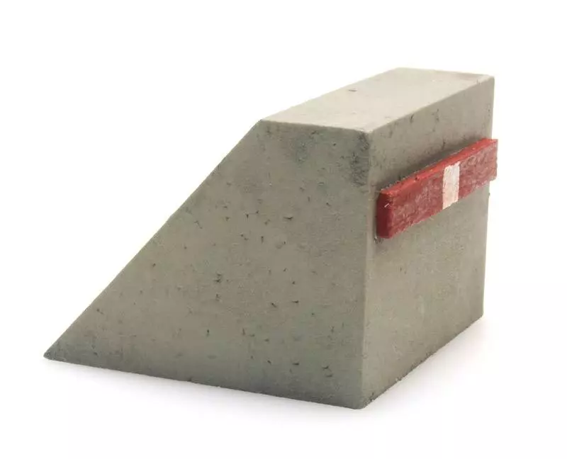 Un arresto tampone in calcestruzzo - ARTITEC 387.295 - HO : 1/87