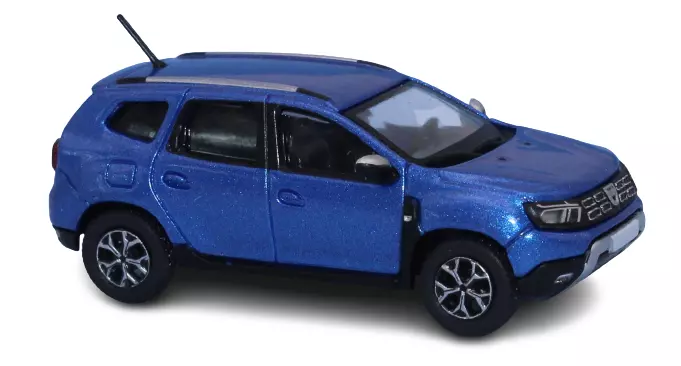 Veicolo Dacia Duster II - blu metallizzato - SAI 7381 - HO 1/87