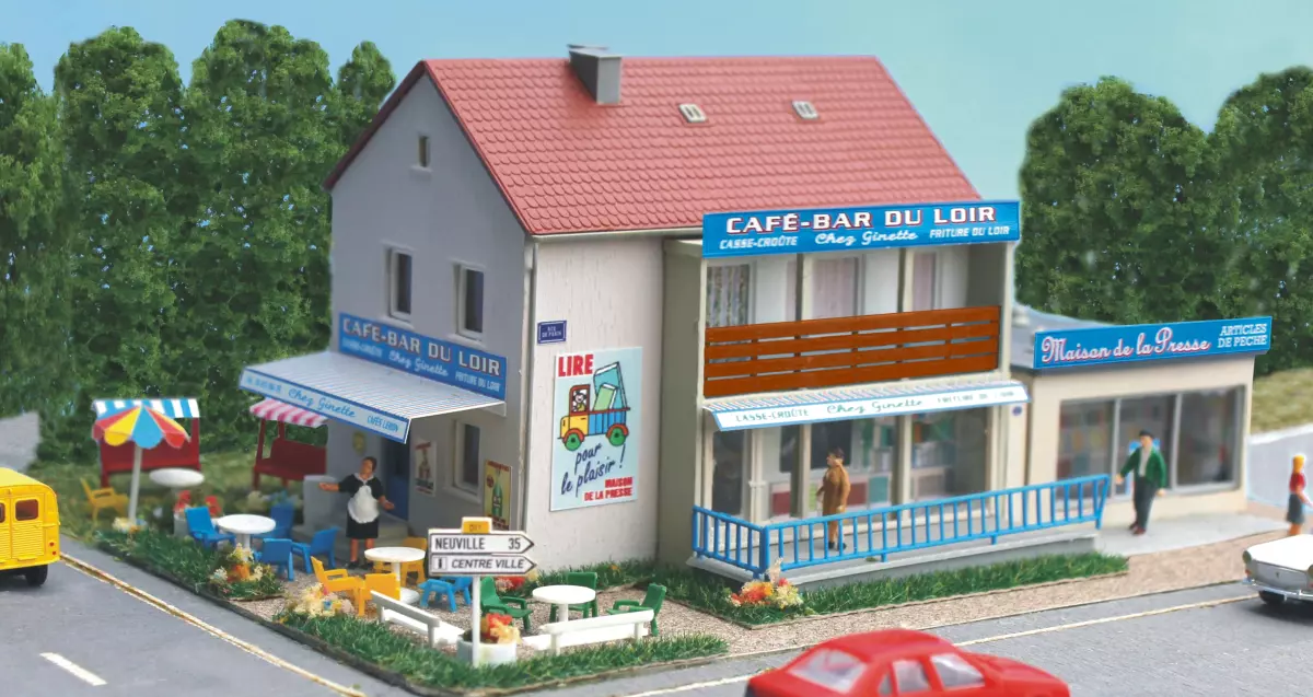 Café Bar du Loir "Chez Ginette" - Maison de la Presse - SAI 182 - HO 1/87