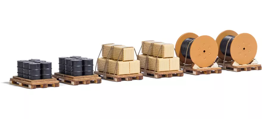 Pallet e carichi in vero legno - BU10264 - O 1/437th