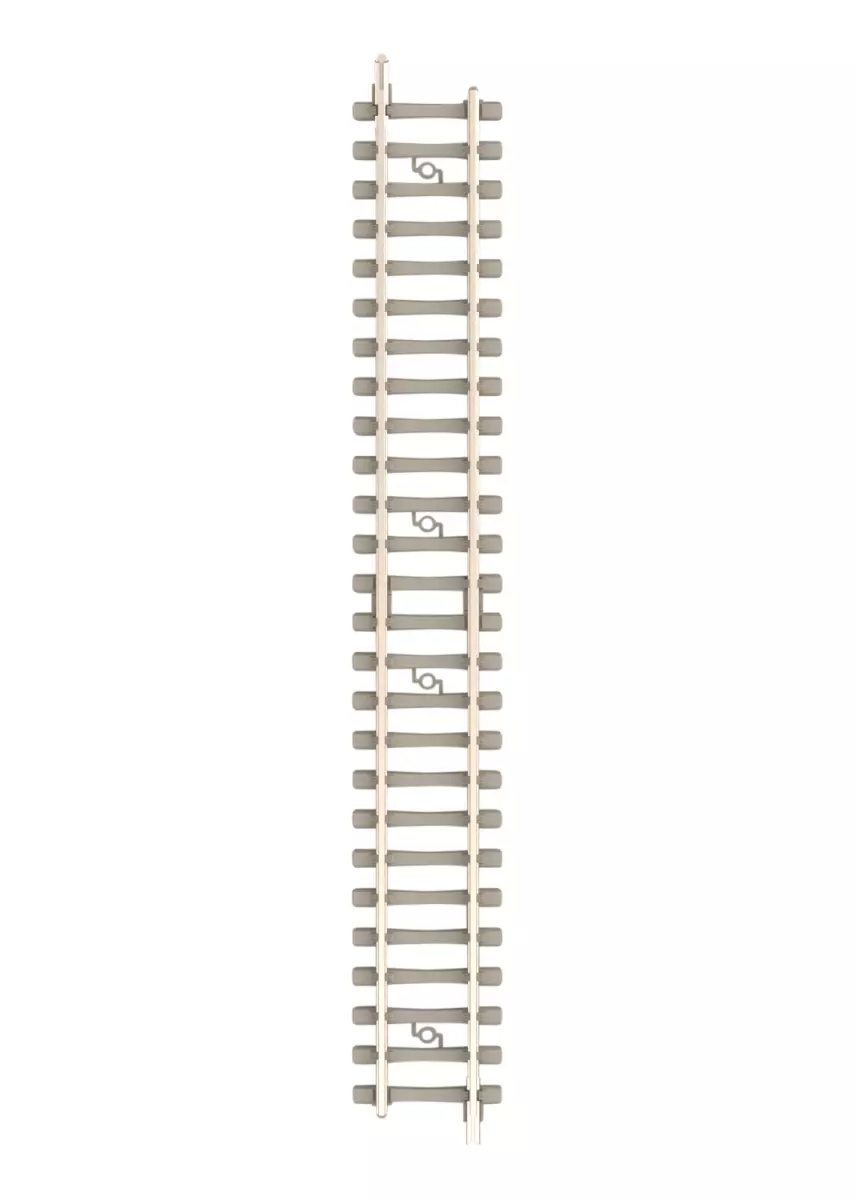 Traversina diritta in calcestruzzo - Minitrix 14593 - N 1/160 - Codice 60 - Lunghezza 108,4 mm - 2R