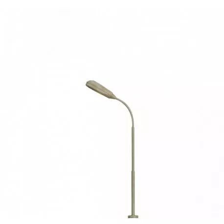 Testa rettangolare LED piegata - Altezza 105 mm BRAWA 84031 - HO 1/87