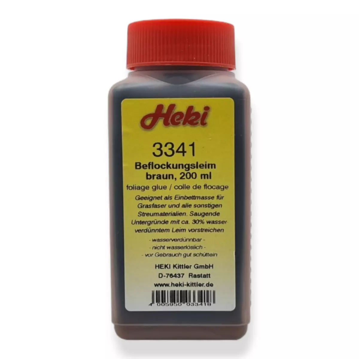 Colla Flock - Marrone - HEKI 3341 - 200mL