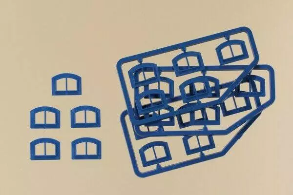 Finestra M blu HO 1/87