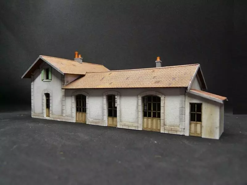 Stazione PLM / Stazione SNCF Bois Modelisme 101018 - HO 1/87