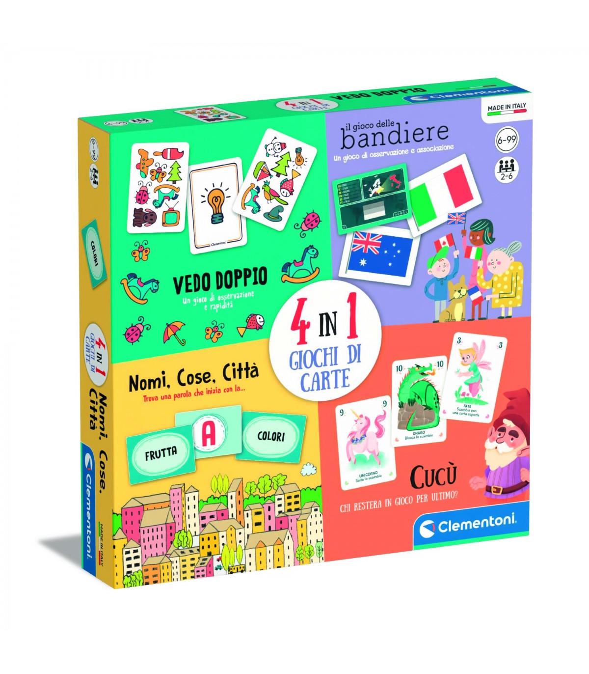 4 in 1 Giochi di Carte