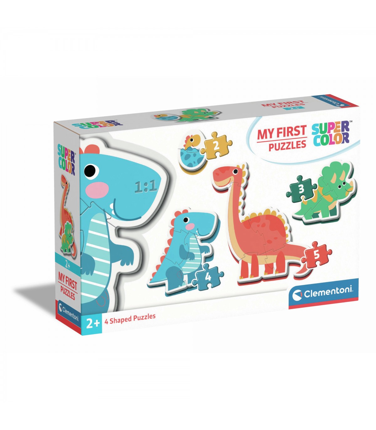 4 Puzzle in 1 - My First Puzzles: Dinosaurs