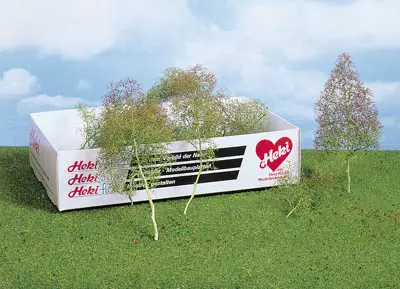 15 Alberi e arbusti naturali - Verde - HEKI 1630 - Scala HO / TT / N / Z