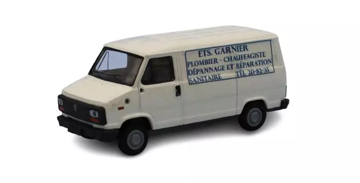 Peugeot J5 tôlé, Ets Garnier - SAI 7171 - HO 1/87th
