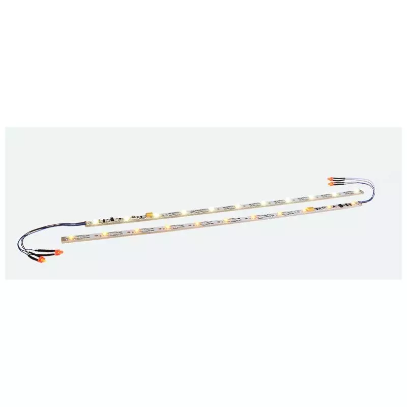 11 LED illuminazione gialla del carro e luci di coda ESU 50702 - HO 1/87