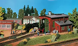 Rimessa per locomotive VOLLMER 45750 - HO 1/87