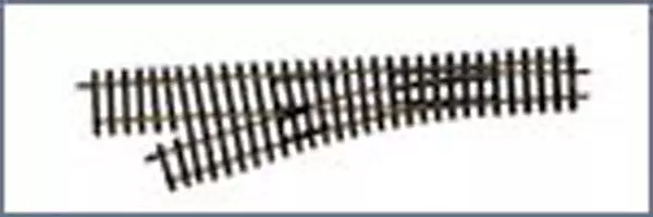 HO-HOm 228 mm 15° deviatoio a sinistra