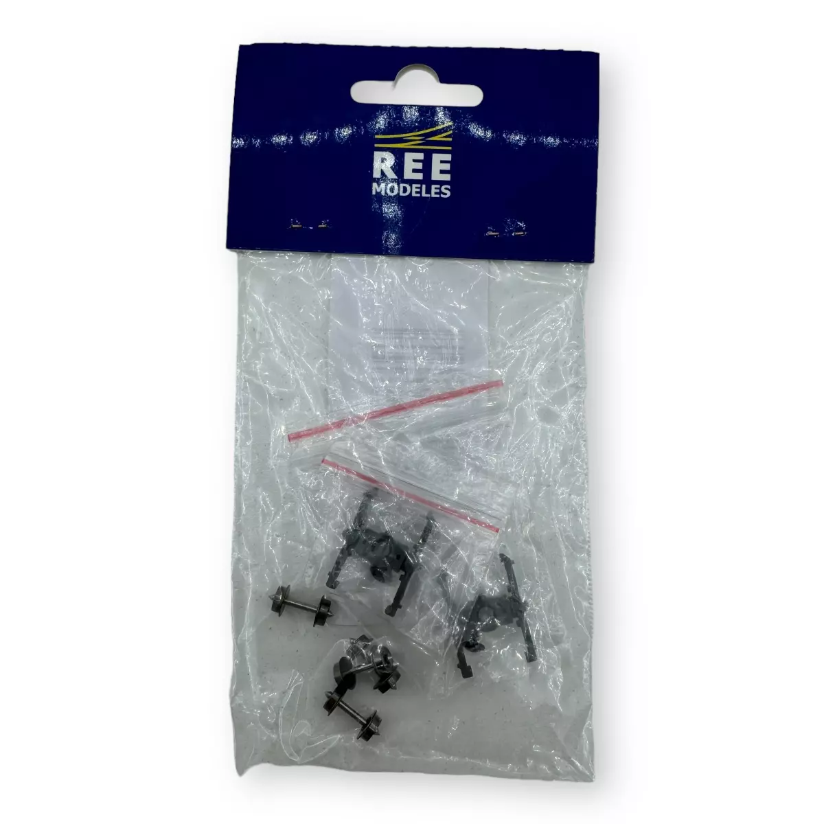 Set di due carrelli Y16 - Grigio ardesia - REE Modello XB15102 - N/160