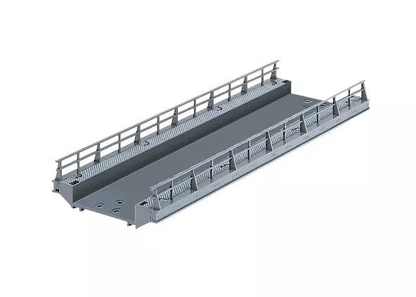 Elemento di rampa rettilineo