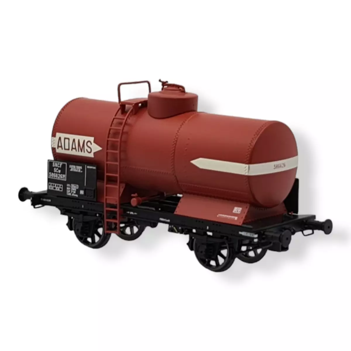 Autocisterna SNCF OCEM 19, livrea ADAMS - REE MODELES WB-708 - HO 1/87th