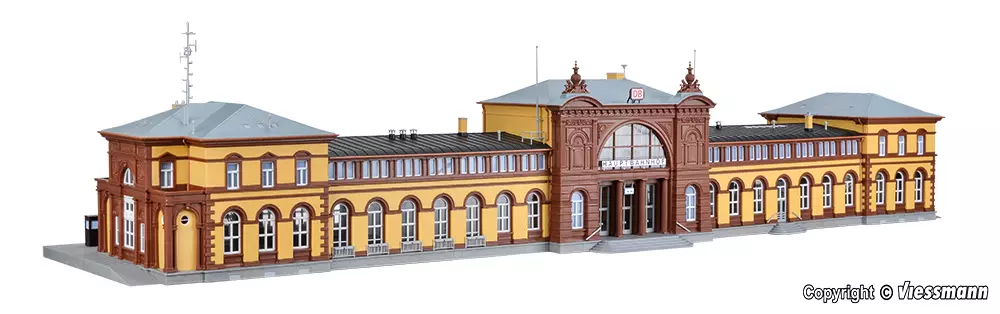 Stazione ferroviaria di Bonn - KIBRI 39373 - HO 1/87 - 985 x 255 x 230 mm