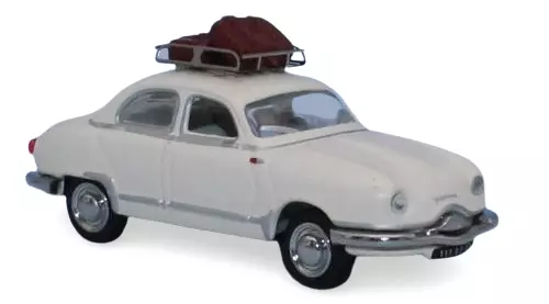 Panhard Dyna Z bianco - SAI 1751 - HO 1/87